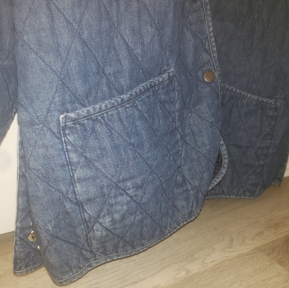 NUAGE VINTAGE QUILTED DENIM JACKET - Picture 4 of 5